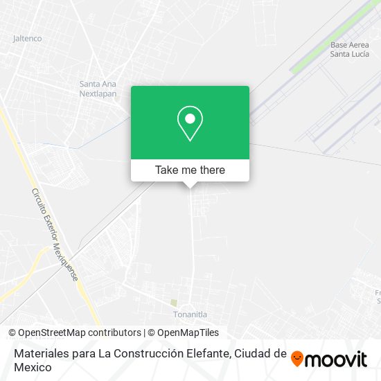 Mapa de Materiales para La Construcción Elefante