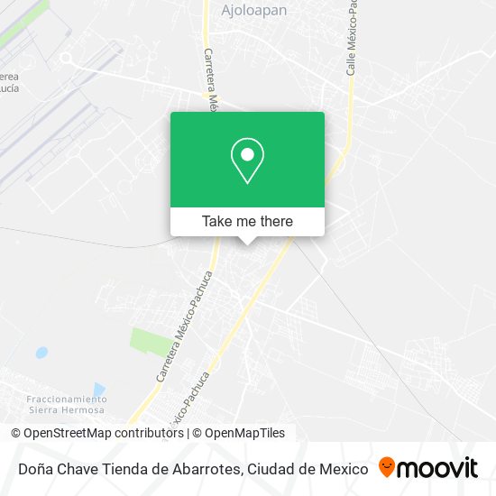 Doña Chave Tienda de Abarrotes map