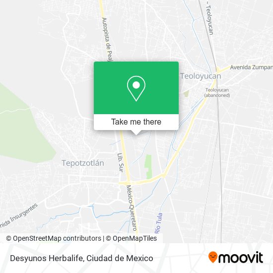 Desyunos Herbalife map