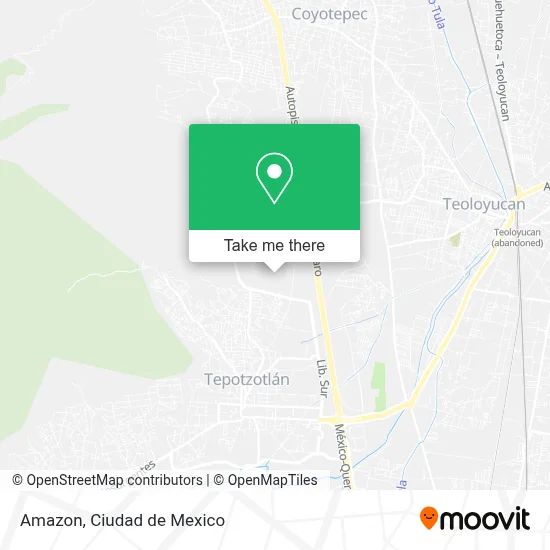 Amazon map