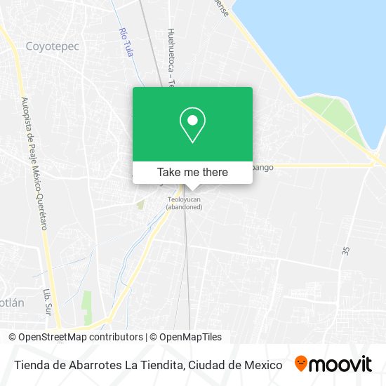 Tienda de Abarrotes La Tiendita map