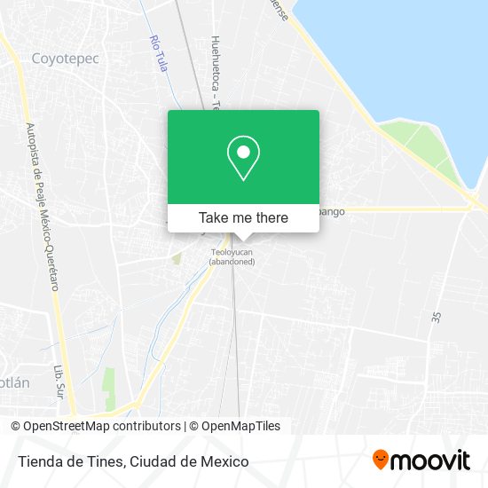 Mapa de Tienda de Tines