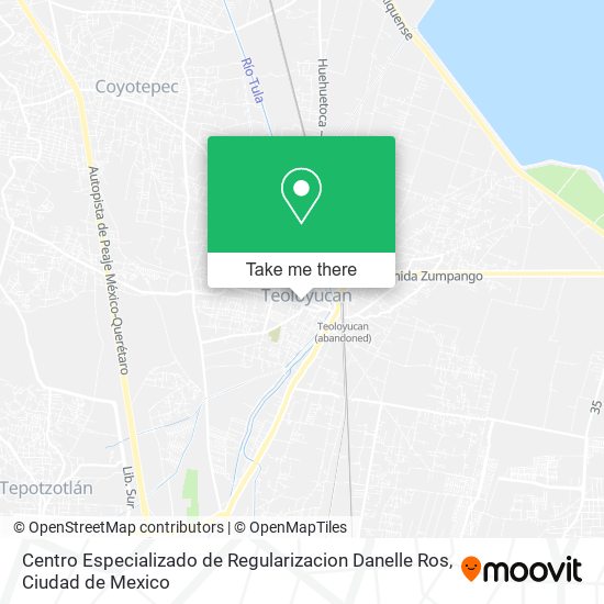 Centro Especializado de Regularizacion Danelle Ros map