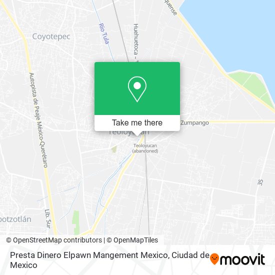 Presta Dinero Elpawn Mangement Mexico map