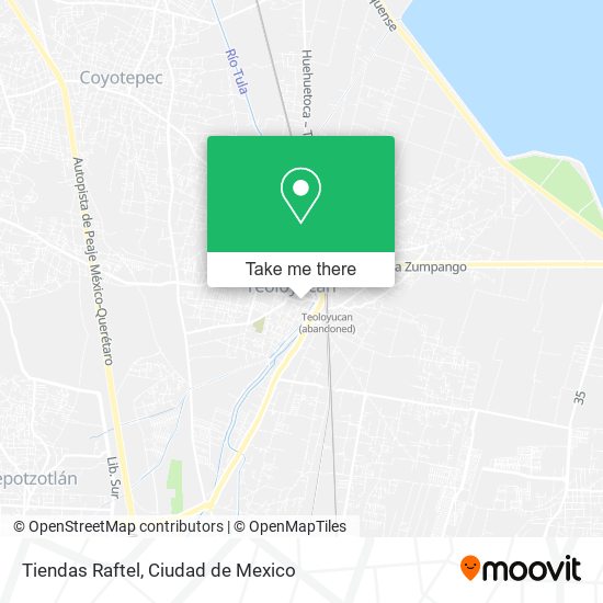 Mapa de Tiendas Raftel