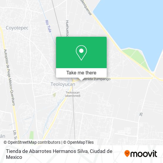 Mapa de Tienda de Abarrotes Hermanos Silva