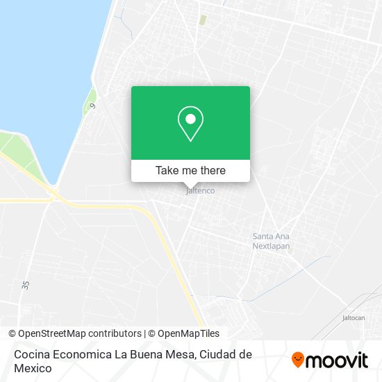 Cocina Economica La Buena Mesa map