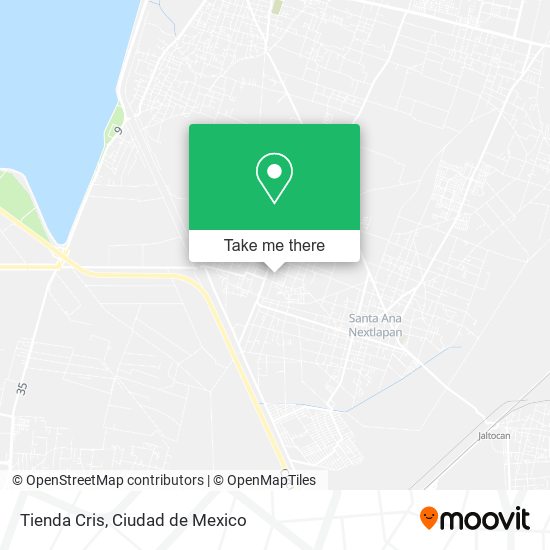 Mapa de Tienda Cris