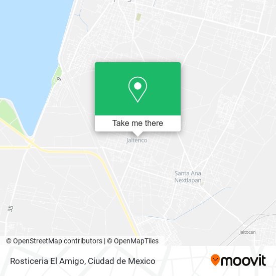 Rosticeria El Amigo map