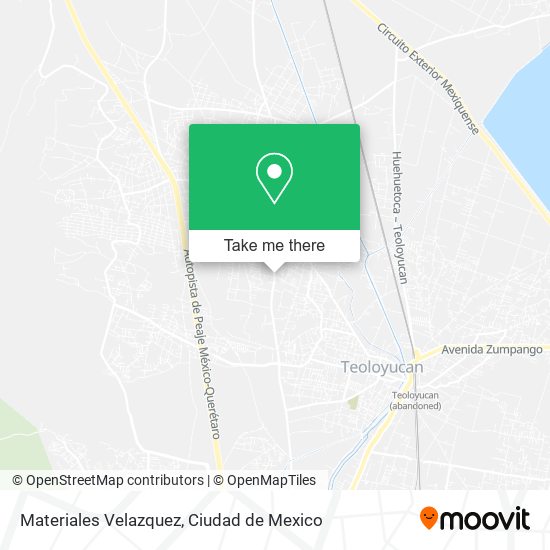 Materiales Velazquez map