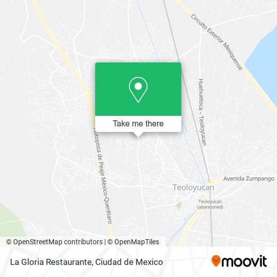 La Gloria Restaurante map