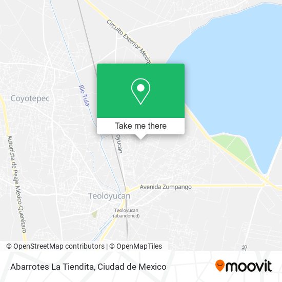 Abarrotes La Tiendita map