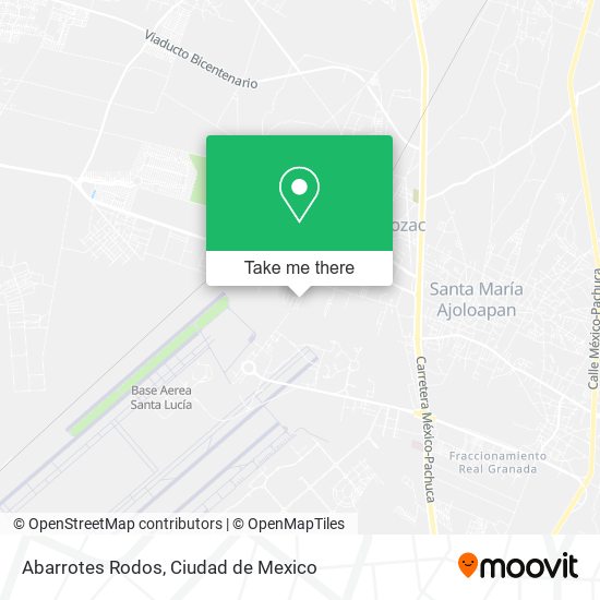 Abarrotes Rodos map