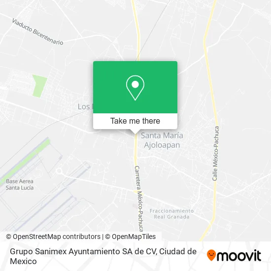 Grupo Sanimex Ayuntamiento SA de CV map