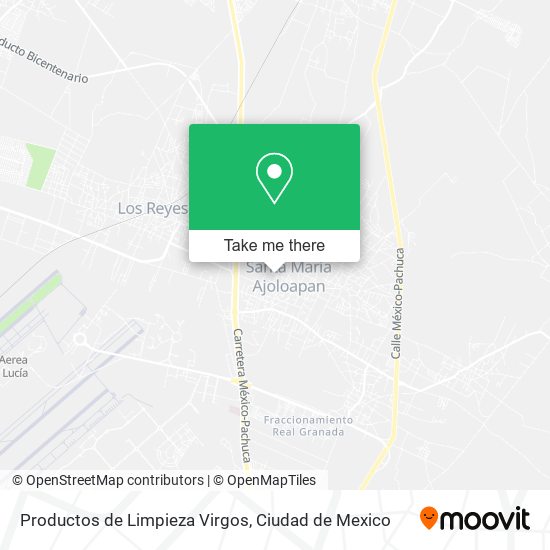 Productos de Limpieza Virgos map