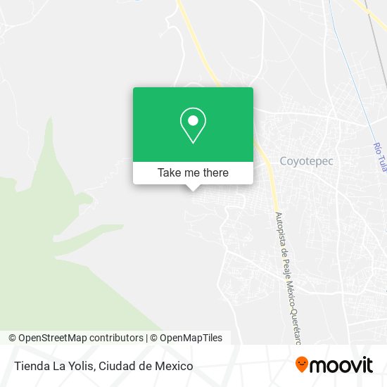 Mapa de Tienda La Yolis