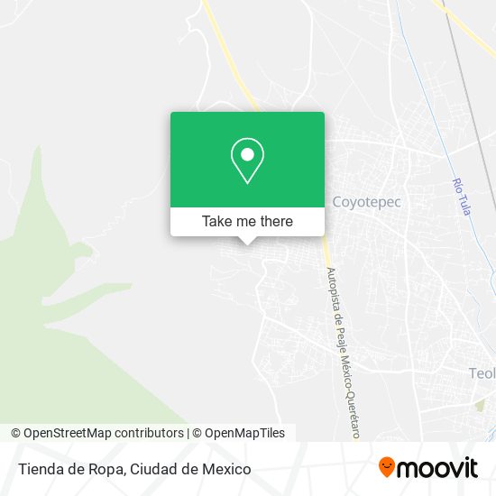 Tienda de Ropa map