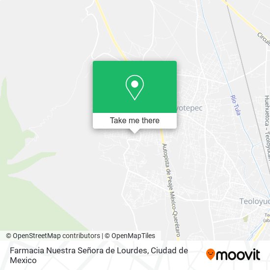 Mapa de Farmacia Nuestra Señora de Lourdes