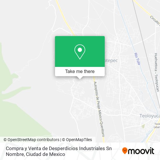 Mapa de Compra y Venta de Desperdicios Industriales Sn Nombre