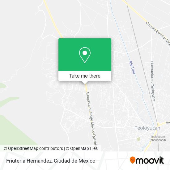 Friuteria Hernandez map