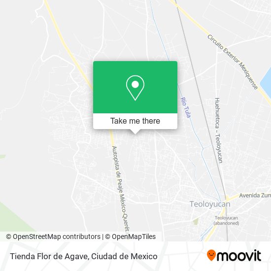 Mapa de Tienda Flor de Agave