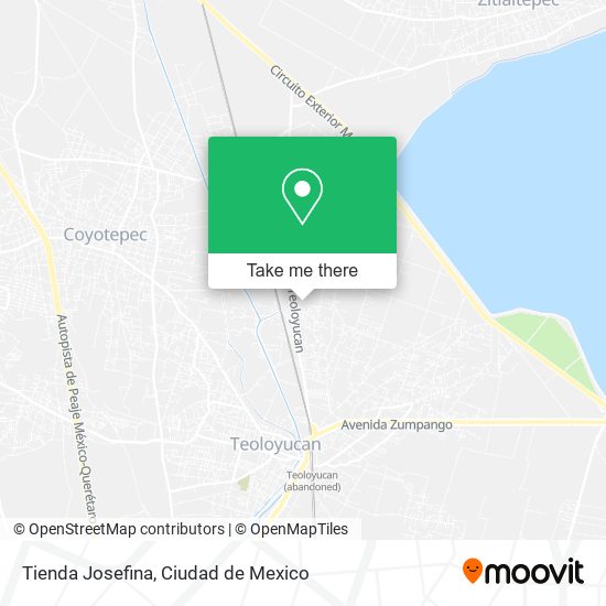 Tienda Josefina map