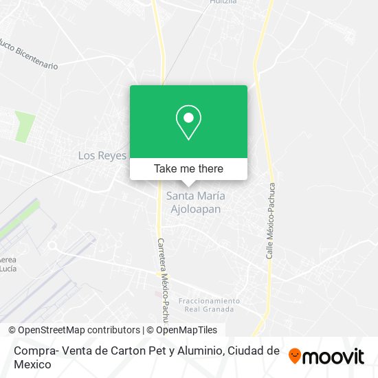 Compra- Venta de Carton Pet y Aluminio map