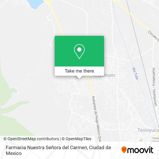 Mapa de Farmacia Nuestra Señora del Carmen