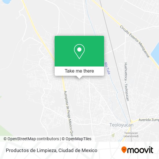 Productos de Limpieza map