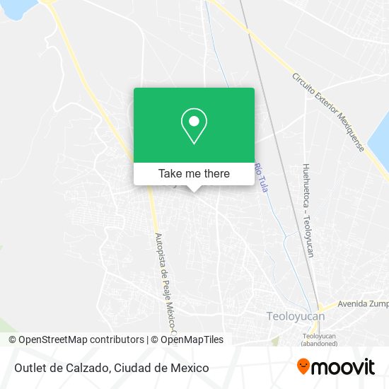 Outlet de Calzado map