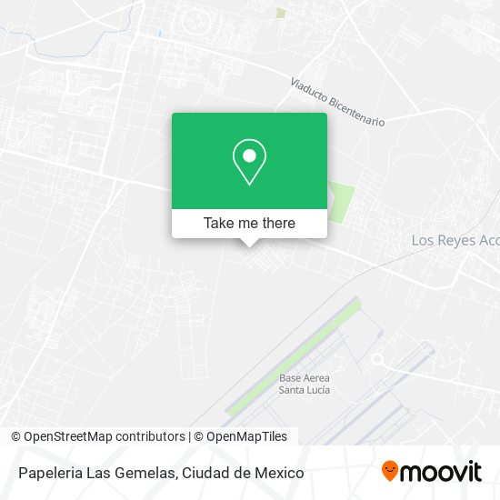 Papeleria Las Gemelas map