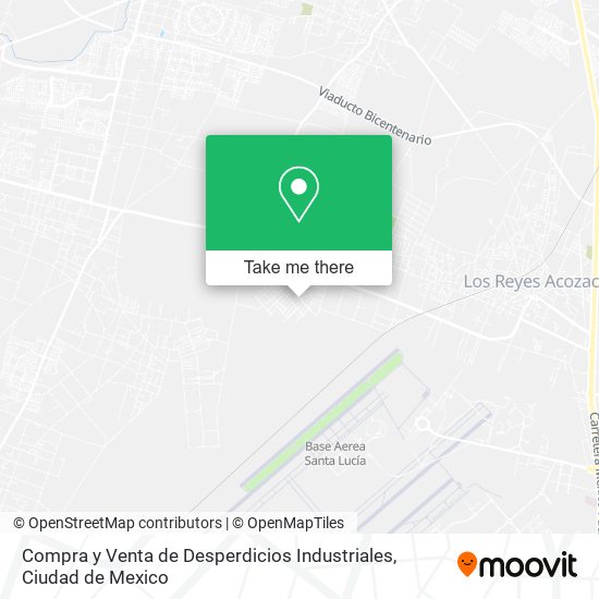 Compra y Venta de Desperdicios Industriales map