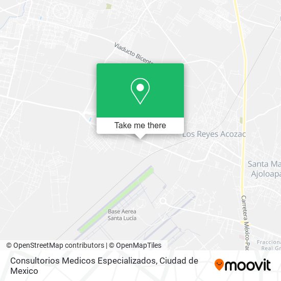 Mapa de Consultorios Medicos Especializados