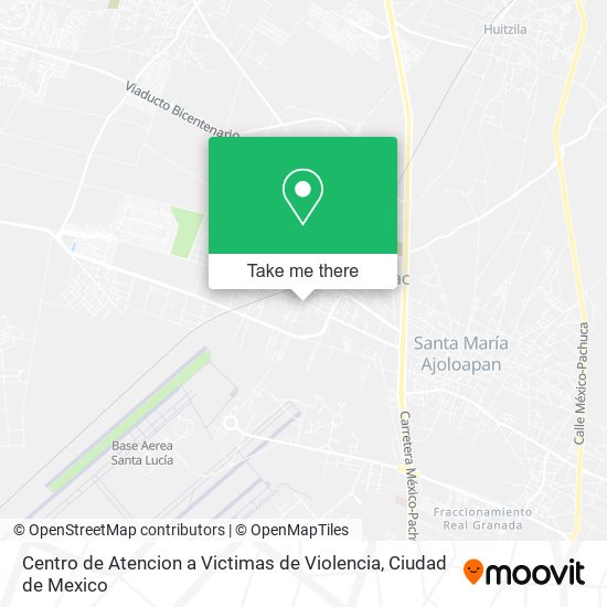 Centro de Atencion a Victimas de Violencia map