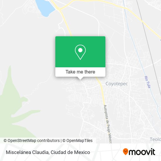 Mapa de Miscelánea Claudia