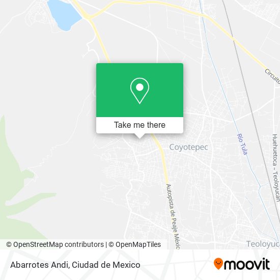 Abarrotes Andi map