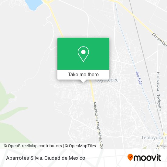 Abarrotes Silvia map