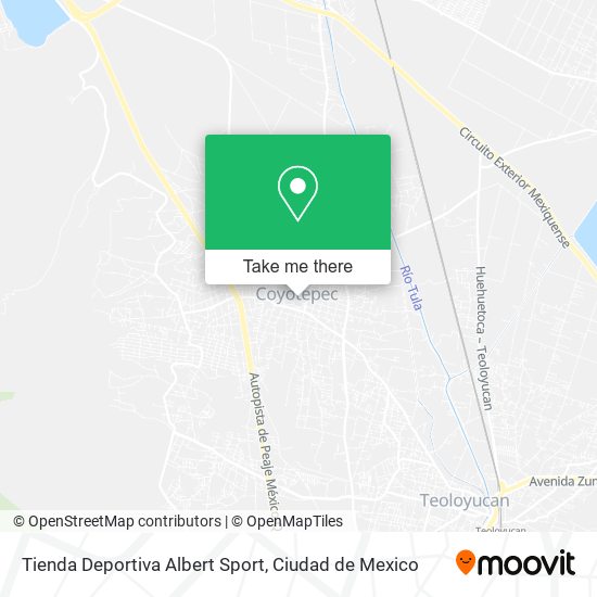 Tienda Deportiva Albert Sport map