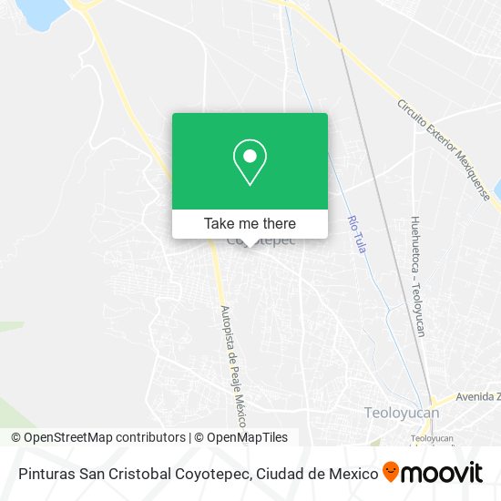 Mapa de Pinturas San Cristobal Coyotepec