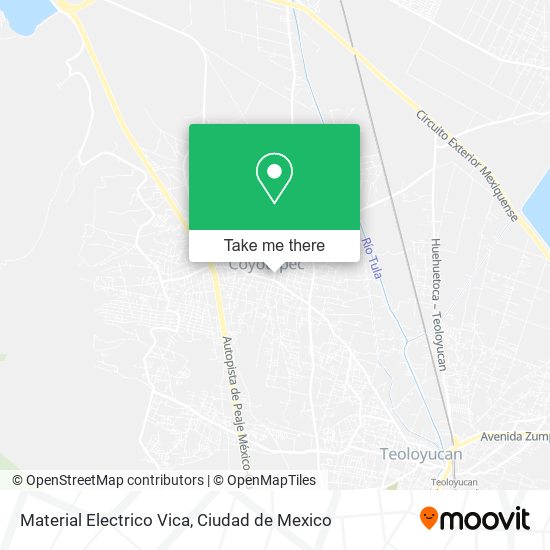 Material Electrico Vica map