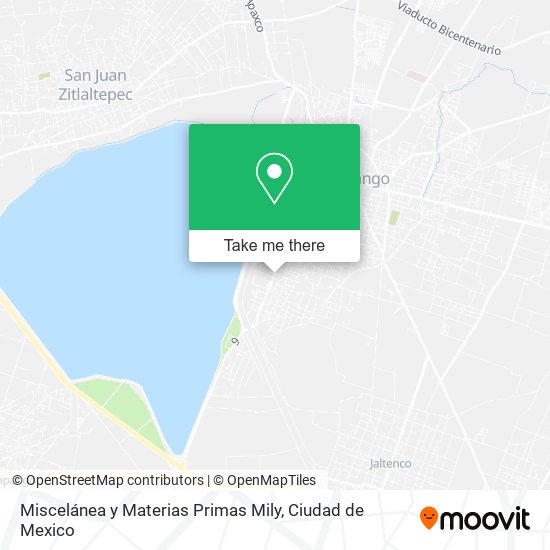 Mapa de Miscelánea y Materias Primas Mily