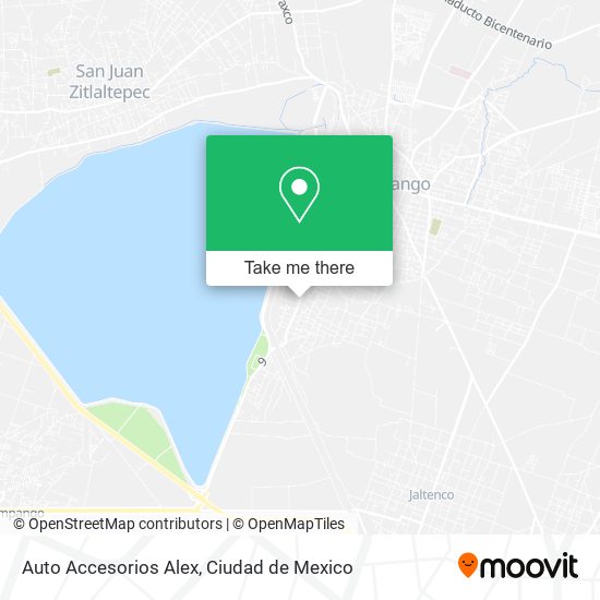 Mapa de Auto Accesorios Alex