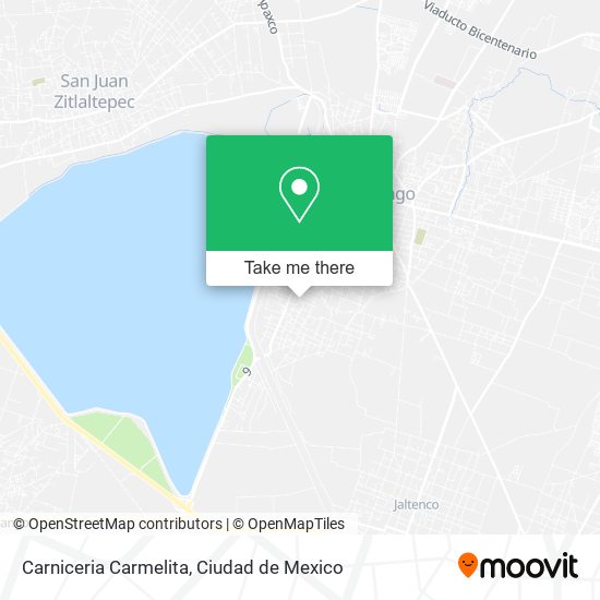 Mapa de Carniceria Carmelita