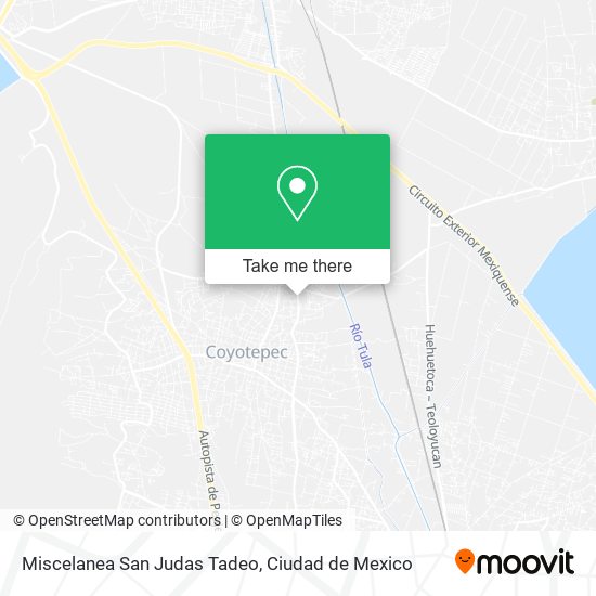 Miscelanea San Judas Tadeo map