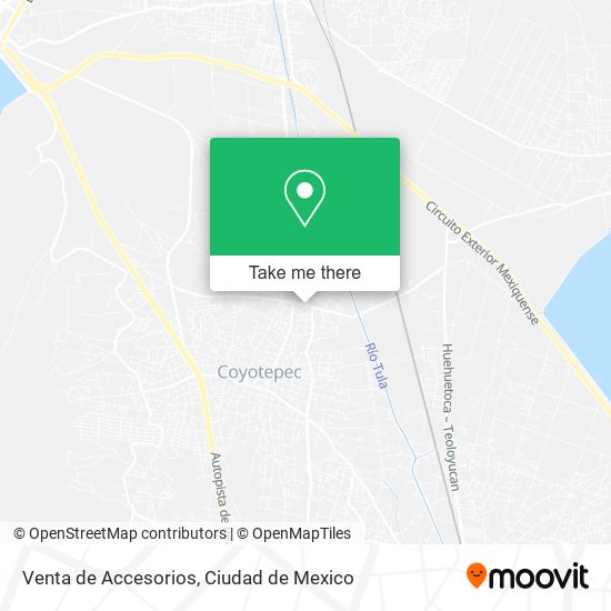 Mapa de Venta de Accesorios