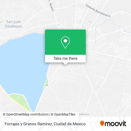 Mapa de Forrajes y Granos Ramirez