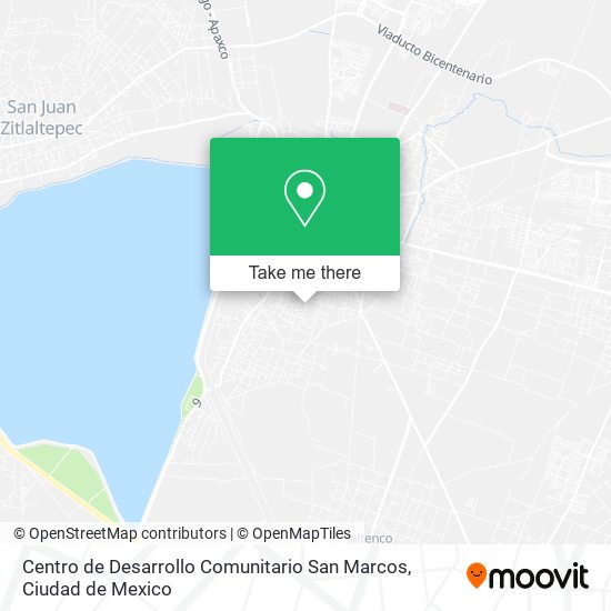 Centro de Desarrollo Comunitario San Marcos map