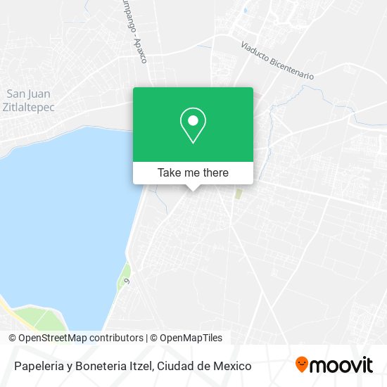 Mapa de Papeleria y Boneteria Itzel