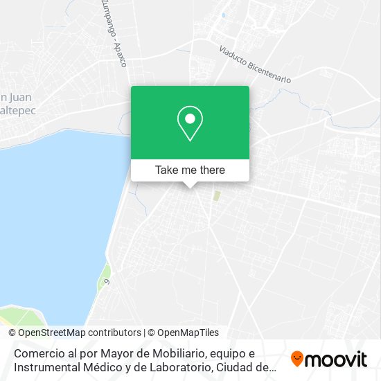 Comercio al por Mayor de Mobiliario, equipo e Instrumental Médico y de Laboratorio map