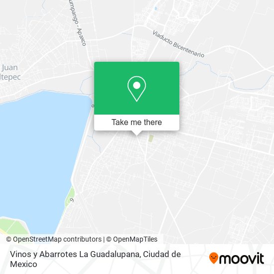 Vinos y Abarrotes La Guadalupana map